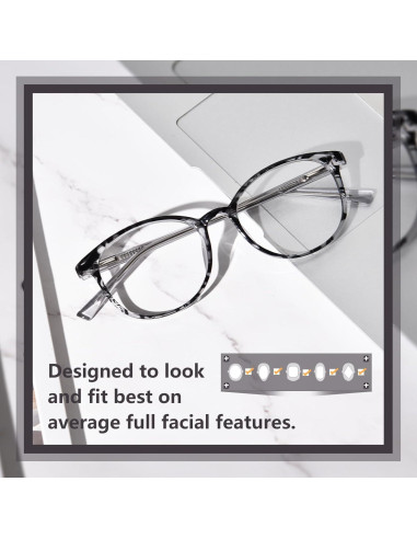 Gafas de Luz Azul OPTOFENDY para Mujeres TR90 Anti UV400