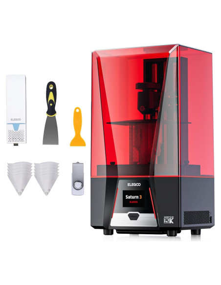 Impresora 3D de Resina ELEGOO Saturn 3 12K 10" LCD Monocromática