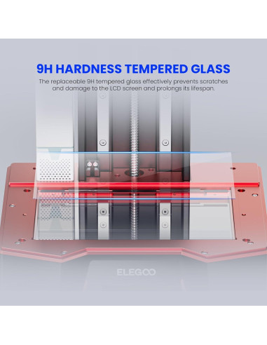 Impresora 3D de Resina ELEGOO Saturn 3 12K 10" LCD Monocromática