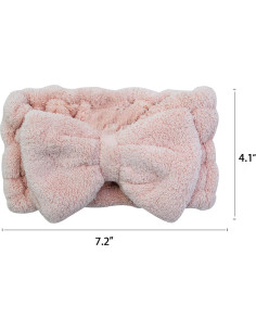 Diademas de Microfibra Chloven 2 Pack con Lazo Ajustable 2