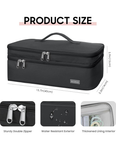 Bolsa de Almacenamiento Portátil Doble Capa K1-K para Secador Dyson