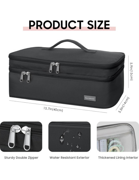 Bolsa de Almacenamiento Portátil Doble Capa K1-K para Secador Dyson