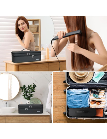 Bolsa de Almacenamiento Portátil Doble Capa K1-K para Secador Dyson