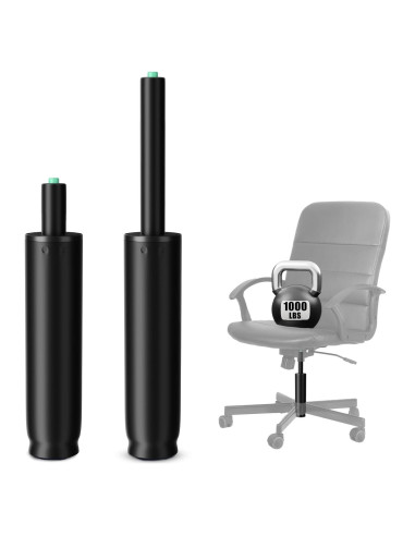 Cilindro de Gas MASTERY MART para Silla de Oficina 4" Negro