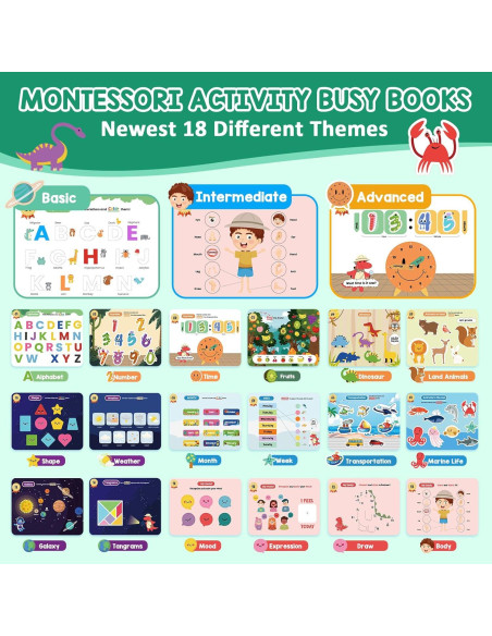 Libro de Actividades Preescolares VUIYA 3-5 Años - Trazado y Escritura