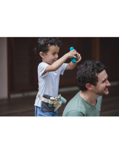 Juego de Simulación de Peluquero PlanToys 3492 - Madera No Tóxica 2