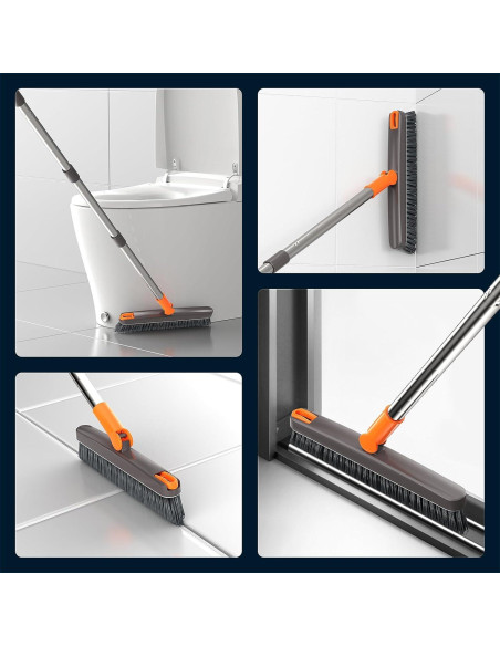 Cepillo de Juntas Air U+ con Mango Largo y Cabeza Giratoria