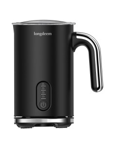 Espumador de Leche Eléctrico LONGDEEM 4 en 1 300 ml Negro