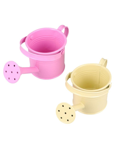 Regaderas de Metal para Niños DOITOOL 2PCS Beige y Rosa