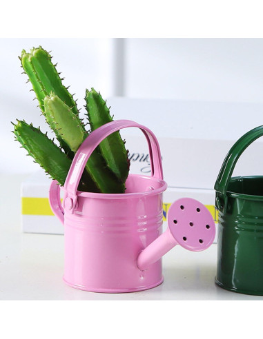 Regaderas de Metal para Niños DOITOOL 2PCS Beige y Rosa