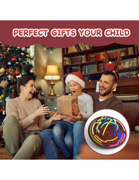 Tablero de Actividad Sensorial FFKWUOT Burdeos 16.3 cm