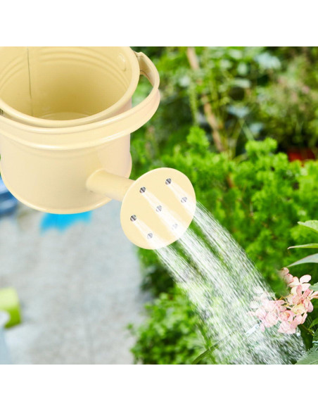 Regaderas de Metal para Niños DOITOOL 2PCS Beige y Rosa