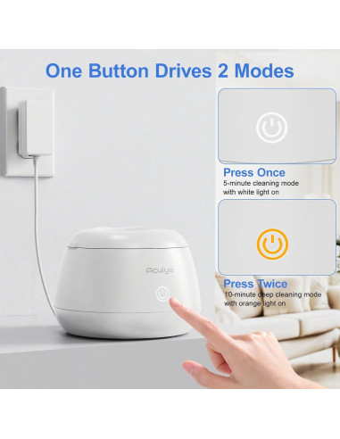 Limpiadora Ultrasónica de Retenedores Aculya SC-194 200ml