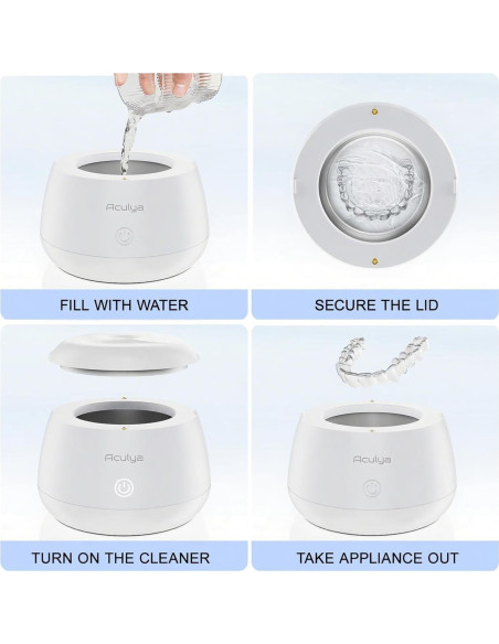 Limpiadora Ultrasónica de Retenedores Aculya SC-194 200ml