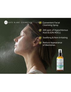 Spray Limpiador Facial Kate Blanc 59.15ml Ácido Hipocloroso 2