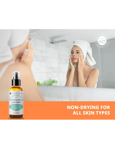 Spray Limpiador Facial Kate Blanc 59.15ml Ácido Hipocloroso