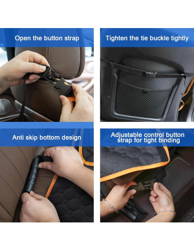 Funda de Asiento Delantero para Perro RUONARIER Impermeable