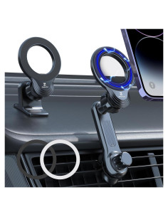 Soporte Magnético para Teléfono en Coche ZEEHOO - Negro