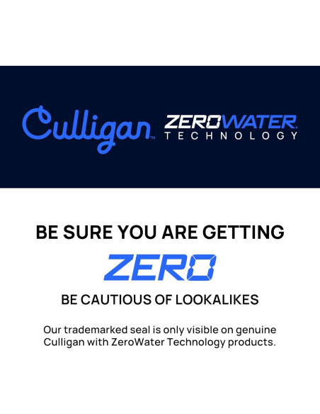 Filtro de Agua Culligan ZeroWater 2-Pack - 5 Etapas, Reduce Plomo y PFAS
