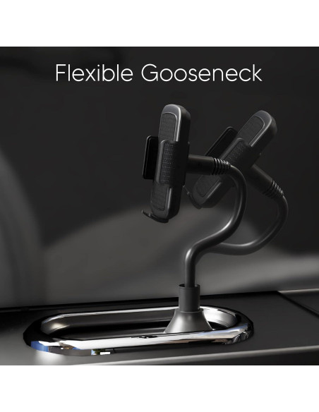 Soporte para Teléfono en Portavasos TalkWorks Ajustable 8"