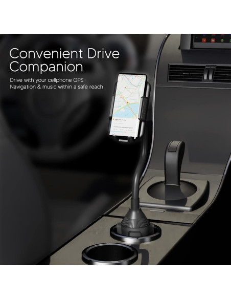 Soporte para Teléfono en Portavasos TalkWorks Ajustable 8"