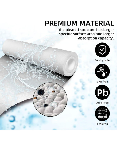 Filtro de Agua Doble para RV Filterelated - Conexiones de Latón