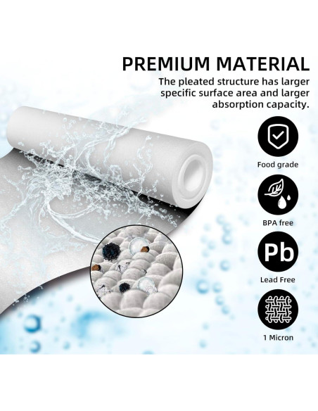 Filtro de Agua Doble para RV Filterelated - Conexiones de Latón