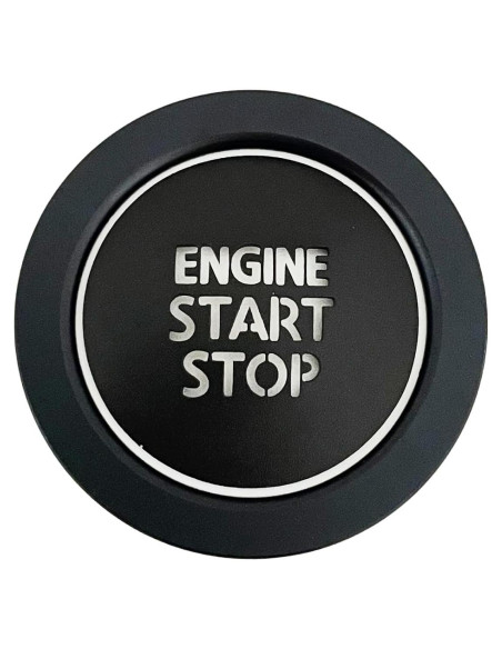 Cubierta de Botón de Inicio Toyota Tacoma - Aluminio Negro