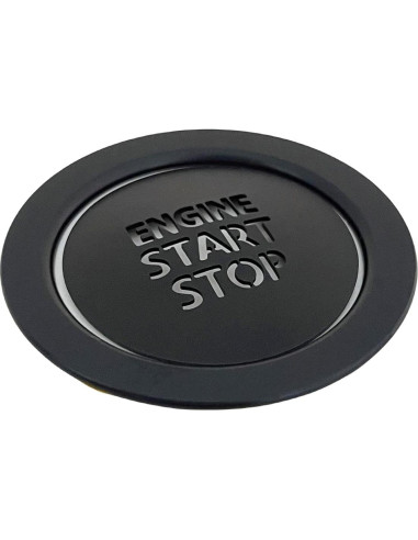 Cubierta de Botón de Inicio Toyota Tacoma - Aluminio Negro