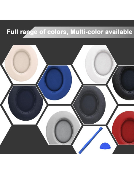 Almohadillas de Repuesto para Auriculares Beats Studio 2/3 - Negro