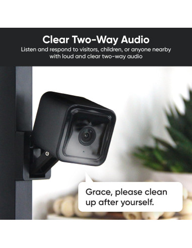 Cámara de Seguridad Wyze Cam V3 1080p Interior/Exterior Negro