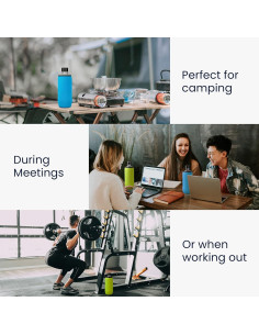 Funda Enfriadora Neopreno kwmobile para Soda Stream Duo/Terra - Set 2 2