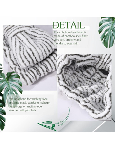 Cinta de Spa y Muñequera Hanaive para Lavar la Cara