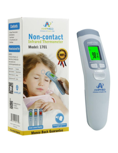Termómetro Digital Infrarrojo Amplim para Adultos y Bebés