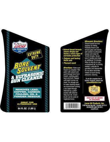 Limpiador ultrasónico de armas Lucas Oil 10909 - 1.36 kg