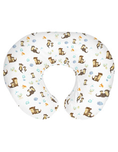 Funda de Almohada de Lactancia Nutria Suave 55.88x45.72 cm