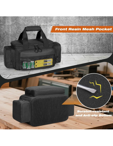 Bolsa de Herramientas Pequeña Trahzia 30.48 cm Negro