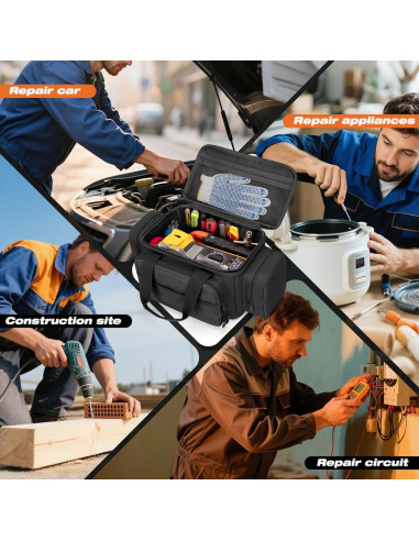 Bolsa de Herramientas Pequeña Trahzia 30.48 cm Negro