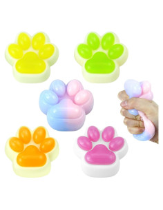 Juguetes Antiestrés Gytera Pata de Gato 5 Piezas 393g