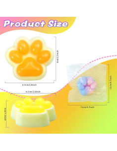 Juguetes Antiestrés Gytera Pata de Gato 5 Piezas 393g 2