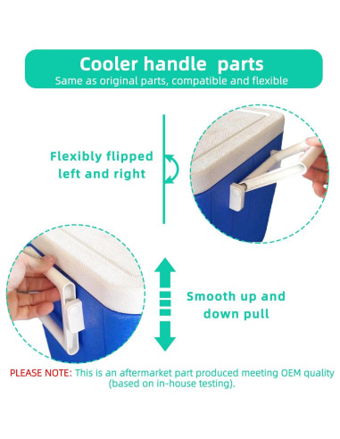 Kit Reemplazo Mango Cooler Jexobox Coleman Xtreme 12.7x11.4cm