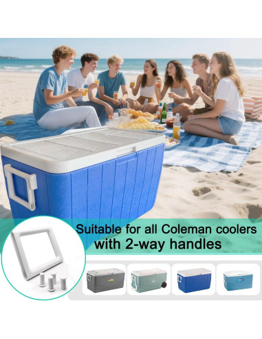 Kit Reemplazo Mango Cooler Jexobox Coleman Xtreme 12.7x11.4cm