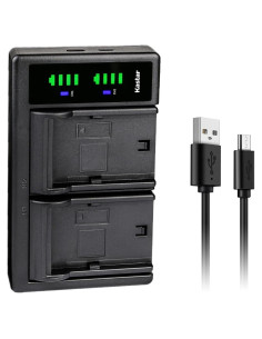 Cargador de Batería USB Kastar LTD2 para Cámaras Arlo Pro 4 XL