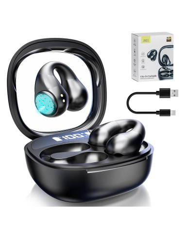 Auriculares de Traducción AI JR01 Negro - 144 Idiomas, 52h Batería