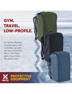 Mochila Plegable Vertx Go Pack 21L Táctica Negra 2