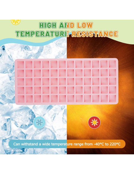 Moldes de Silicona para Alimentos FACULX - 3 Unidades