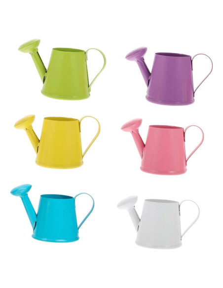 Kisangel Mini Regaderas de Hierro 6pcs Color Surtido 8.5x4.7cm