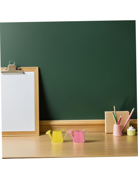 Kisangel Mini Regaderas de Hierro 6pcs Color Surtido 8.5x4.7cm