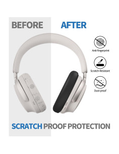 Funda de Silicona WADVCU para Auriculares Bose QuietComfort - Negro 2