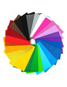 Paquete de 80 Hojas de Espuma de Colores Brillantes Horizon
